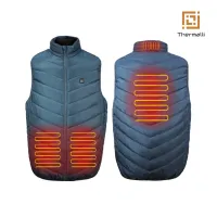 Жилет з підігрівом Thermalli Val Cenis синій XL (10100105-44XL) - Зображення 3