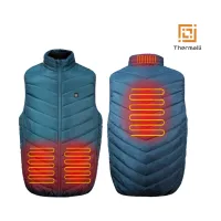 Жилет з підігрівом Thermalli Val Cenis синій XXL (10100105-44XXL) - Зображення 3
