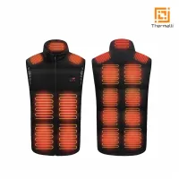 Жилет з підігрівом Thermalli Morzine чорний L (10100305-01L) - Зображення 3