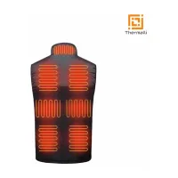 Жилет з підігрівом Thermalli Chatel чорний/сірий S (10100505-01S) - Зображення 3