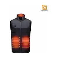 Жилет з підігрівом Thermalli Chatel чорний/сірий XL (10100505-01XL) - Зображення 2