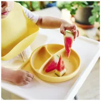 Тарелка детская MinikOiOi Portions секционная Mellow Yellow (101050006) - Изображение 8