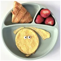 Тарелка детская MinikOiOi Portions секционная Mellow Yellow (101050006) - Изображение 9