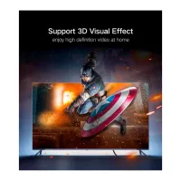 Кабель мультимедійний HDMI M to HDMI M 10.0m HD104 black Ugreen (10110) - 3