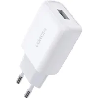 Зарядний пристрій Ugreen CD122 18W USB QC 3.0 Charger (White) (10133) - 1