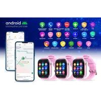 Смарт-годинник GARMIX PointPRO-300 4G/GPS/WIFI/VIDEO CALL PURPLE (1017356) - 3