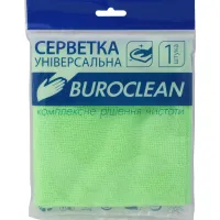 Серветки Buroclean universal microfiber, 30х30 cm, 1шт (10200122) - 1