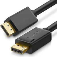 Кабель мультимедійний DisplayPort M to DisplayPort M 2.0m V1.2 Ugreen (10211) - 1