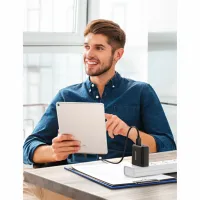 Зарядний пристрій Ugreen CD161 36W 2xUSB QC 3.0 Charger (Black) (10216) - 3