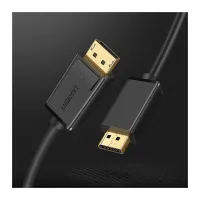 Кабель мультимедійний DisplayPort M to DisplayPort M 1.5m DP102 black Ugreen (10245) - Зображення 3