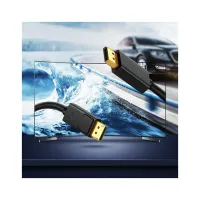 Кабель мультимедійний DisplayPort M to DisplayPort M 1.5m DP102 black Ugreen (10245) - Зображення 5