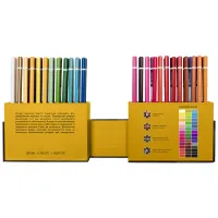 Карандаши цветные Muse Трехгранные 48 цветов (102M-48) - Изображение 2