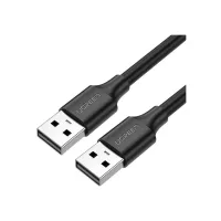 Дата кабель USB 2.0 AM/AM 2.0m US102 black Ugreen (10311) - 1
