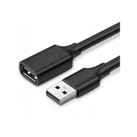 Дата кабель USB 2.0 AM/AF 1.0m US103 black Ugreen (10314) - 1