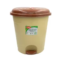 Контейнер для мусора Planet Household №3 с педалью бежевый 12 л (10339) - Изображение 2