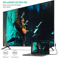 Дата кабель USB-C to USB-C 1.0m USB 3.1Gen2 100W US353 Black Ugreen (10387) - 5