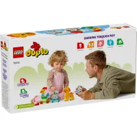 Конструктор LEGO DUPLO My First Потяг тваринок 19 деталей (10412) - 5