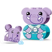 Конструктор LEGO DUPLO My First Повсякденні процедури: Час приймати ванну 15 деталей (10413) - 4
