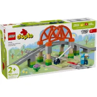 Конструктор LEGO DUPLO Town Додатковий набір. Залізничний міст і колії (10426) - 1