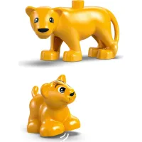 Конструктор LEGO DUPLO Town Сімейства диких тварин: Пінгвіни та Леви (10442) - 5