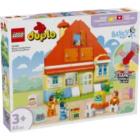 Конструктор LEGO DUPLO Bluey Родинний дім Блуї із грою на запам'ятовування (10459) - 1