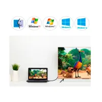 Кабель мультимедійний miniDisplayPort M to DisplayPort M 1.5m MD105 black Ugreen (10477) - 5