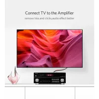 Кабель мультимедійний 2xRCA M to 2xRCA M 2.0m AV104 black UGREEN (10518) - 6