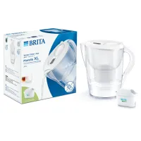 Фільтр-глечик Brita Marella XL Memo MXPro 3.5л (2л води) з фільтр-картриджем, білий (1052780) - Изображение 7