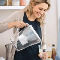 Фільтр-глечик Brita Marella XL Memo MXPro 3.5л (2л води) з фільтр-картриджем 3шт, білий (1052782) - Зображення 6