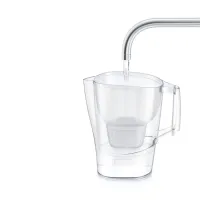 Фільтр-глечик Brita Aluna Memo MXPro 2.4л (1.4л очищеної води) з фільтр-картриджем, білий (1052801) - Зображення 3