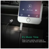 Кабель мультимедійний 3.5mm M to 3.5mm M 1.5m AV119 black Ugreen (10734) - 6