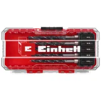 Набір свердл Einhell по дереву 10шт, 3-8мм, кейс (108733) - 8