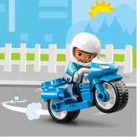 Конструктор LEGO DUPLO Town Поліцейський мотоцикл 5 деталей (10967) - 6