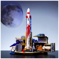 Конструктор Pantasy Joyside Series LANDSPACE - Лабораторія космічної ракети мрії без фігурок (11023) - 3