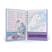 Набір для творчості Nebulous Stars Скетчбук Фантазійне мистецтво з фольги (11025) - 2