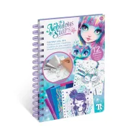 Набір для творчості Nebulous Stars Скетчбук Фантазійне мистецтво з фольги (11025) - 1