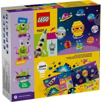 Конструктор LEGO Classic Творчі космічні обʼєкти 450 деталей (11037) - 12