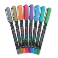 Набір для творчості Nebulous Stars Розмальовка Айседора чорні аркуші (11136) - 4