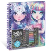 Набір для творчості Nebulous Stars Розмальовка Айседора чорні аркуші (11136) - 1