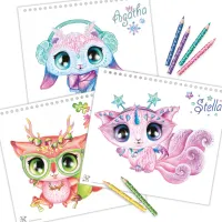 Набір для творчості Nebulous Stars Скетчбук Зоряні друзі (11141) - Зображення 4