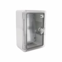 Шафа настінна ADAL PANO 300х200х130, з прозор. двецятами, IP65, Бокс ударостійкий, ABS пластик (111515) - Image 1