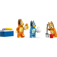 Конструктор LEGO Bluey Пляж і сімейна поїздка на автомобілі Блуї (11202) - 4