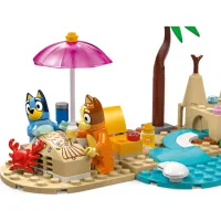 Конструктор LEGO Bluey Пляж і сімейна поїздка на автомобілі Блуї (11202) - 5
