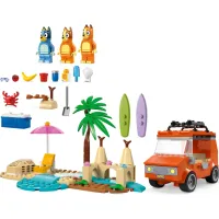 Конструктор LEGO Bluey Пляж і сімейна поїздка на автомобілі Блуї (11202) - 6