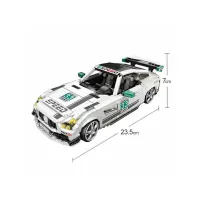 Конструктор LOZ mini Гоночный автомобиль (1128) - Изображение 2