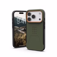 Чохол до мобільного телефона UAG iPhone 17 Pro Civilian MagSafe Olive/Orange (114545117297) - Image 2