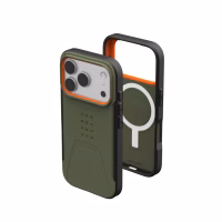 Чохол до мобільного телефона UAG iPhone 17 Pro Civilian MagSafe Olive/Orange (114545117297) - Image 9