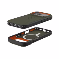 Чохол до мобільного телефона UAG iPhone 17 Pro Civilian MagSafe Olive/Orange (114545117297) - Image 10