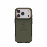 Чохол до мобільного телефона UAG iPhone 17 Pro Civilian MagSafe Olive/Orange (114545117297) - Image 1