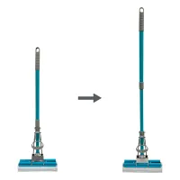 Швабра Werk WDS-04 роликова з подвійним віджимом 110 см (121955) - 2